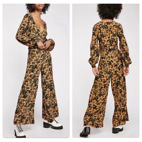 Free People Love Letter 2pc pants‎ outfit - Picture 1 of 16